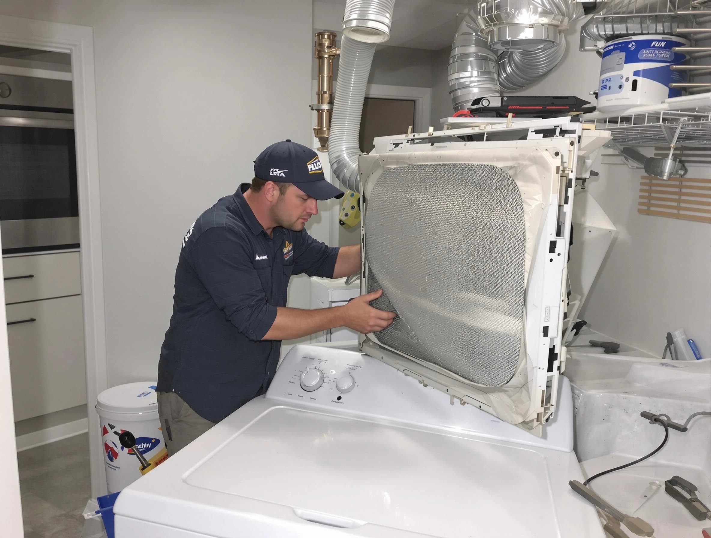 Expert vent cover replacement by Peoria Dryer Vent Cleaning in Peoria