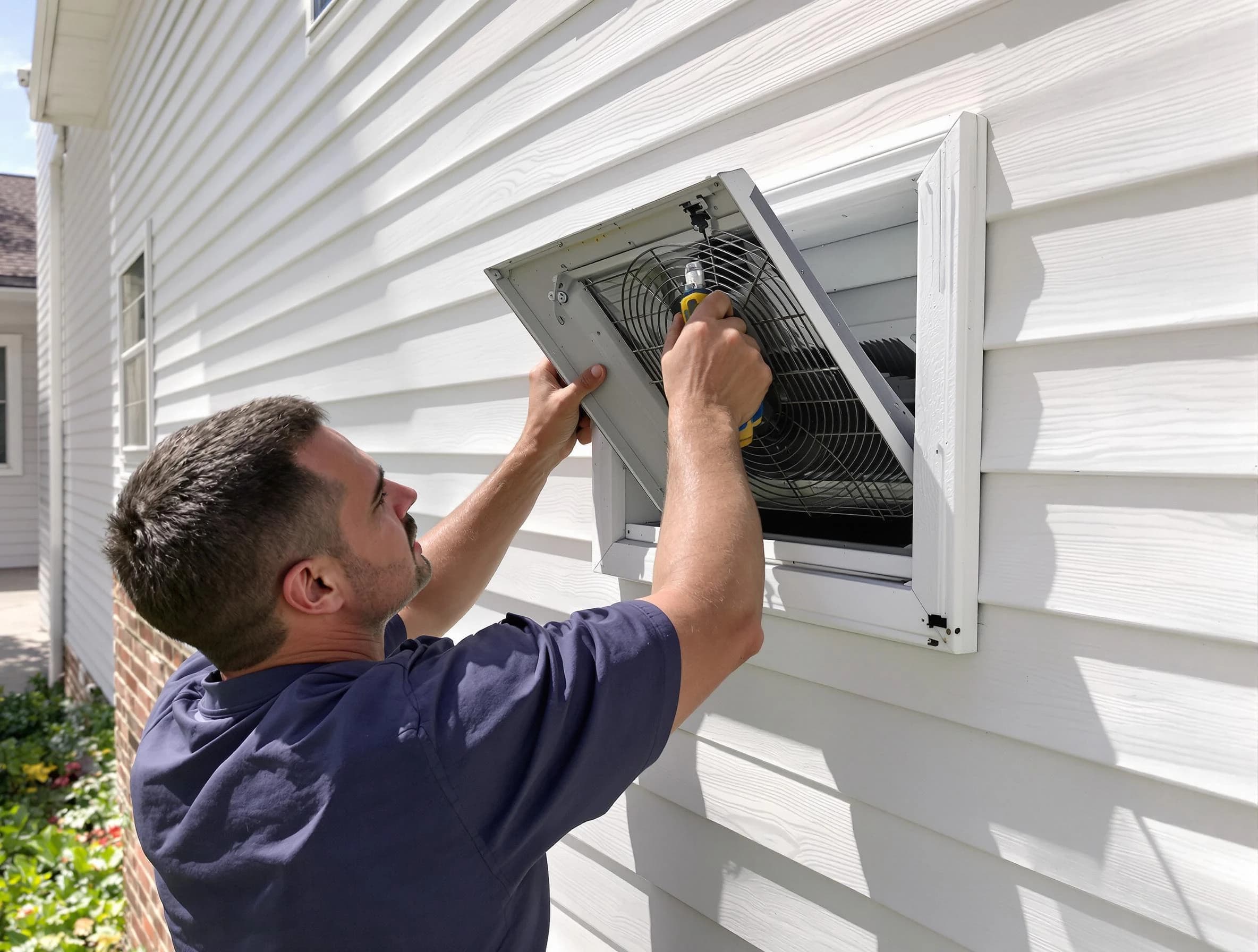 Dryer Vent Cover Replacement in Peoria