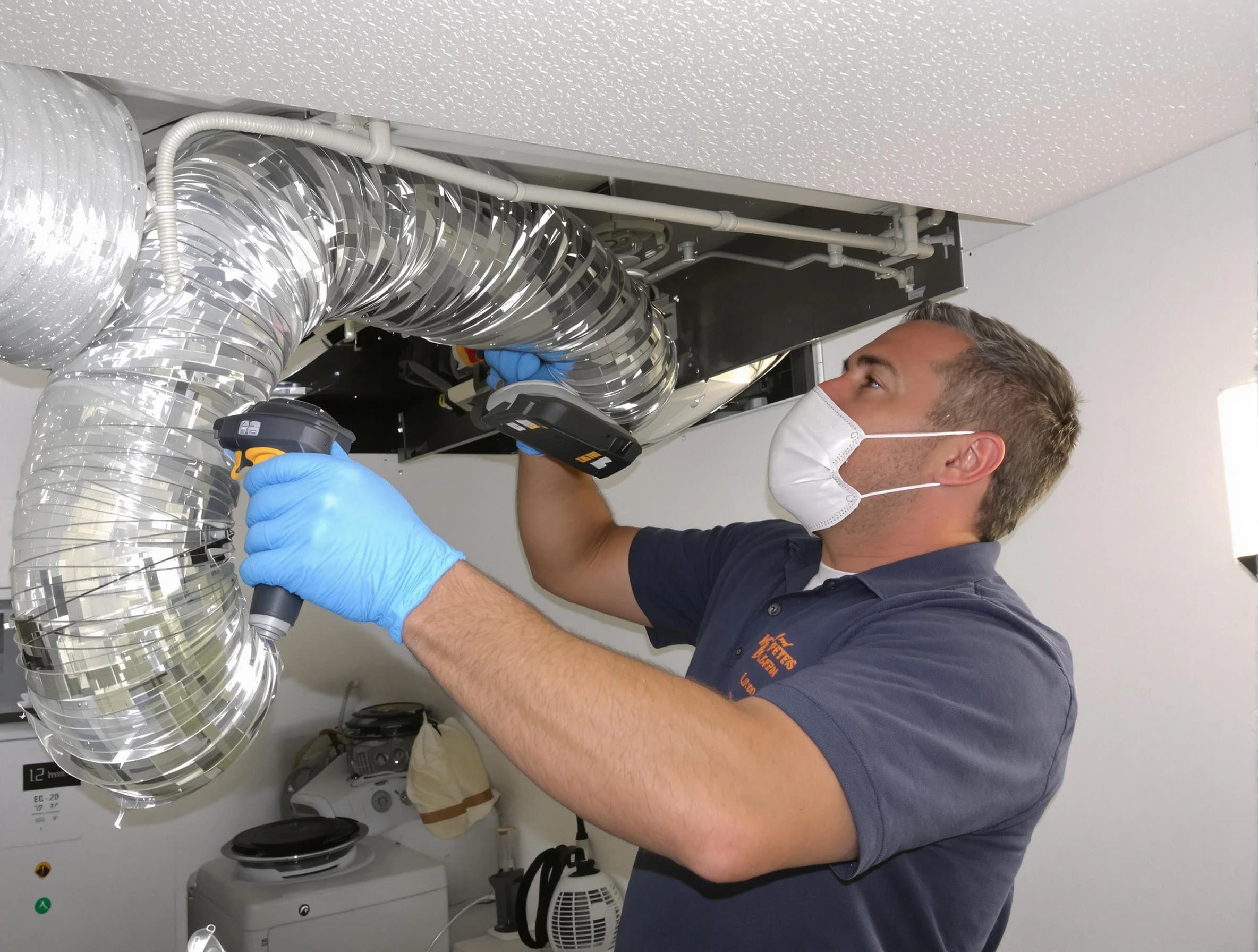 Peoria Dryer Vent Cleaning professional performing thorough residential dryer vent cleaning in Peoria