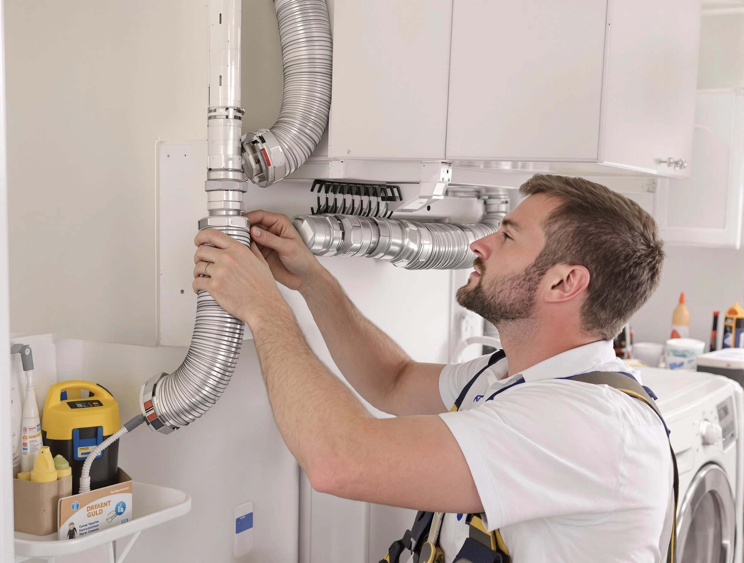 Professional dryer vent repair and installation by Peoria Dryer Vent Cleaning in Peoria